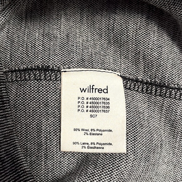 ARITZIA Wilfred Wool Tee // Size XS - Picture 4 of 5